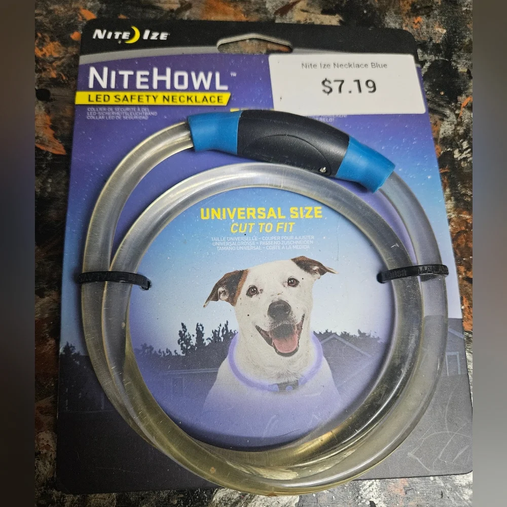 Nite Ize NiteHowl LED Safety Necklace Universal Size- Blue